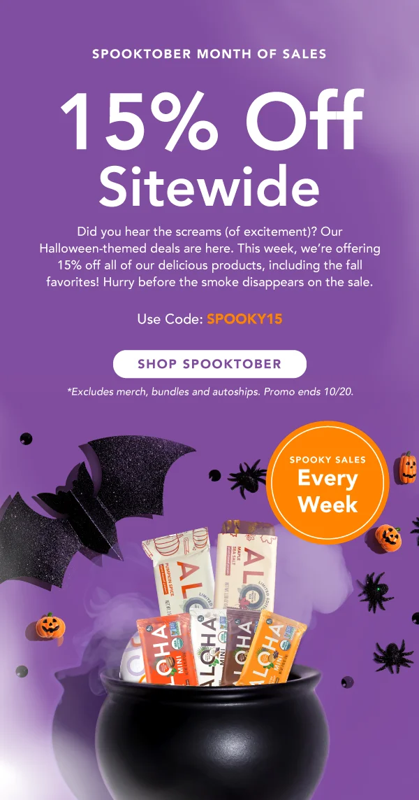 Spooktober Month Of Sales