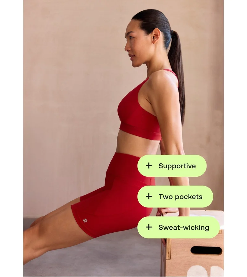 New Power Shorts | Pepper Red