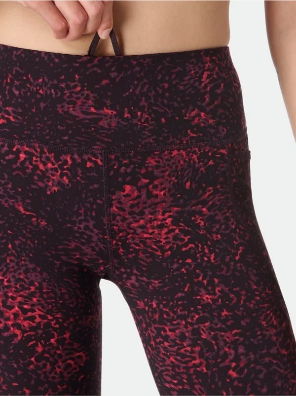New Power Leggings | Red Tortoise Print