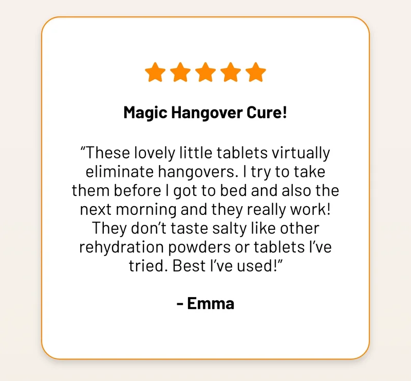 Magic Hangover Cure