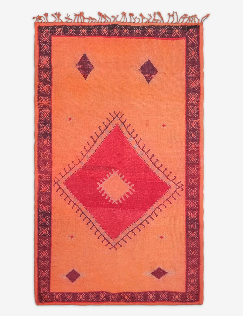 Image of Vintage Moroccan Rug no. 108, 4'3