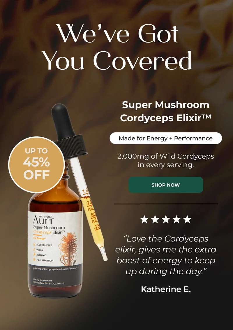 Super Mushroom Cordyceps Elixir