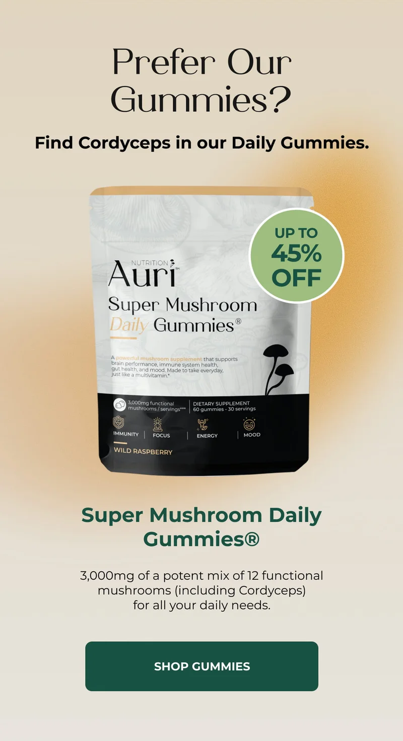 Super Mushroom Daily Gummies