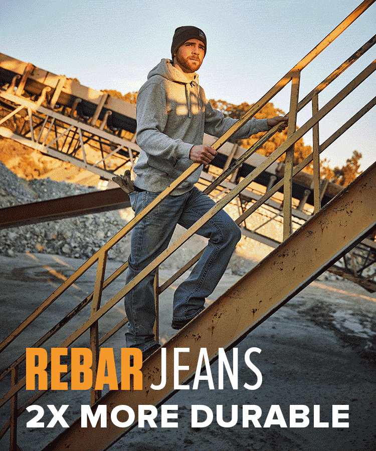 REBAR JEANS 2X MORE DURABLE