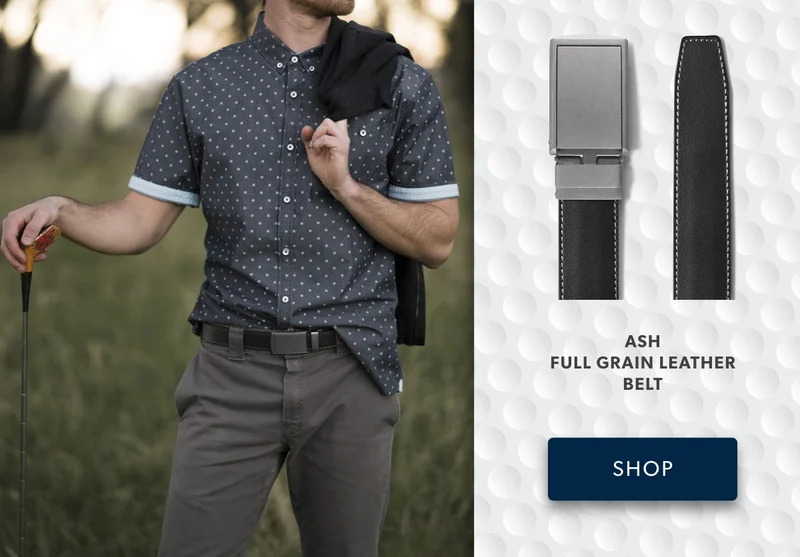 Shop Ash Full Grain Belt