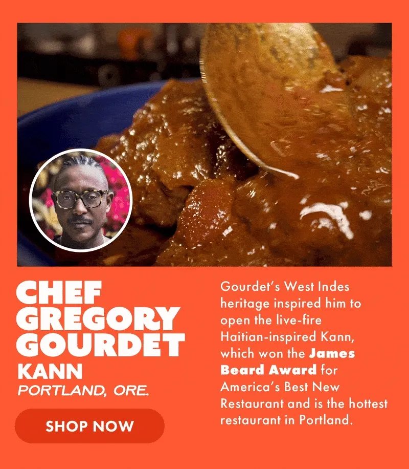 Chef Gregory Gourdet Chef Gregory Gourdet