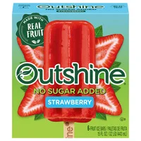 Outshine Strawberry Frozen Fruit Bars with No...