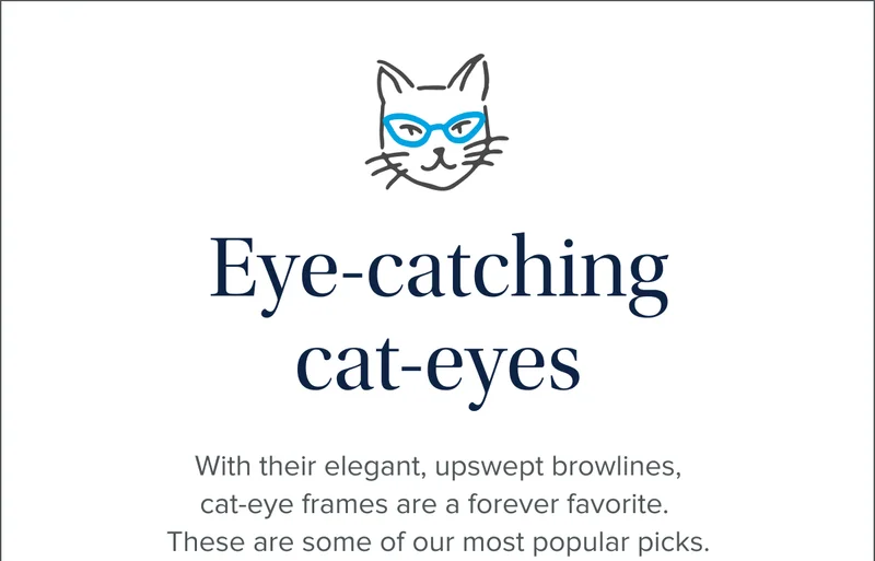 Eye-catching cat-eyes