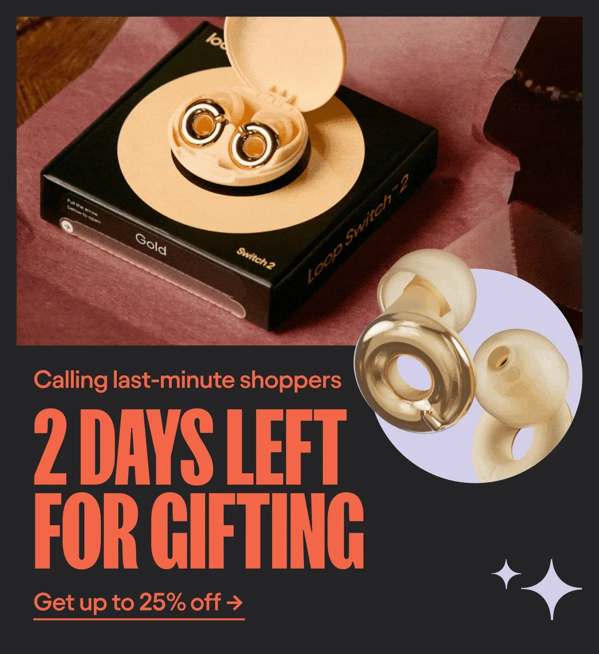 Stuck for gift ideas? Get up to 25% off