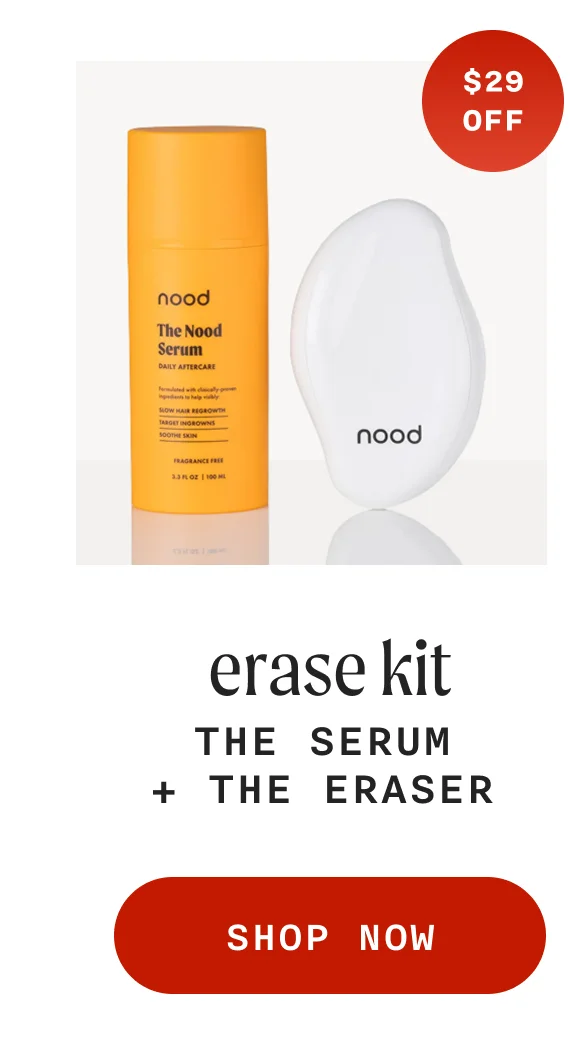 erase kit: the serum + the eraser - SHOP NOW