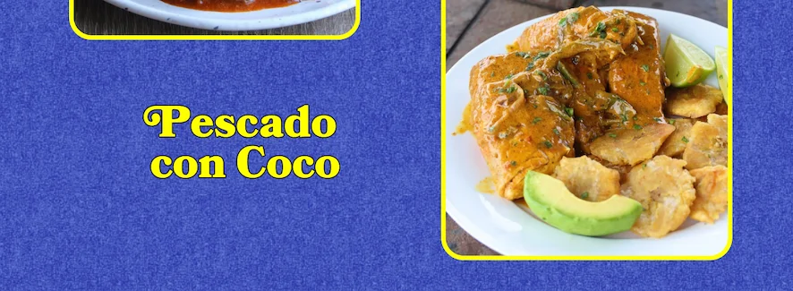 Pescado con Coco