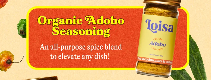 Organic Adobo Seasoning An all-purpose spice blend to elevate any dish!