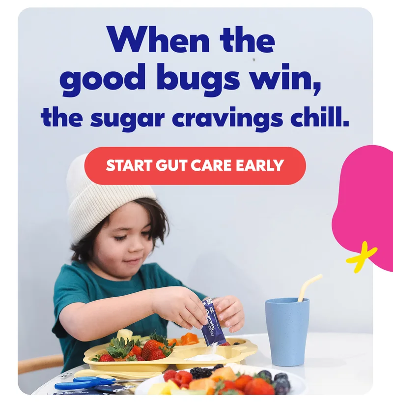 When the good bugs win, the sugar cravings chill.