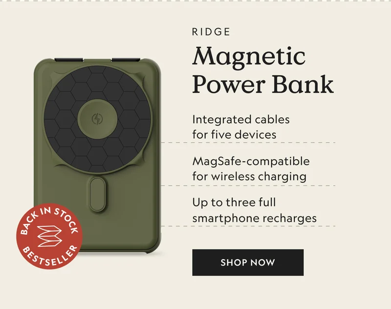 Ridge Magnetic Power Bank