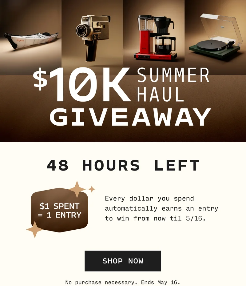 Summer Haul Sweepstakes