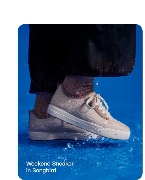Weekend Sneaker in Songbird.