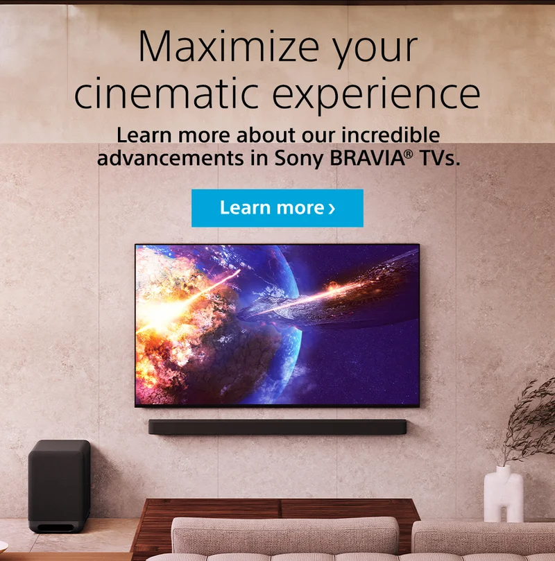 See how TV technology has evolved | Learn more about our incredible advancements in Sony BRAVIA® TVs.