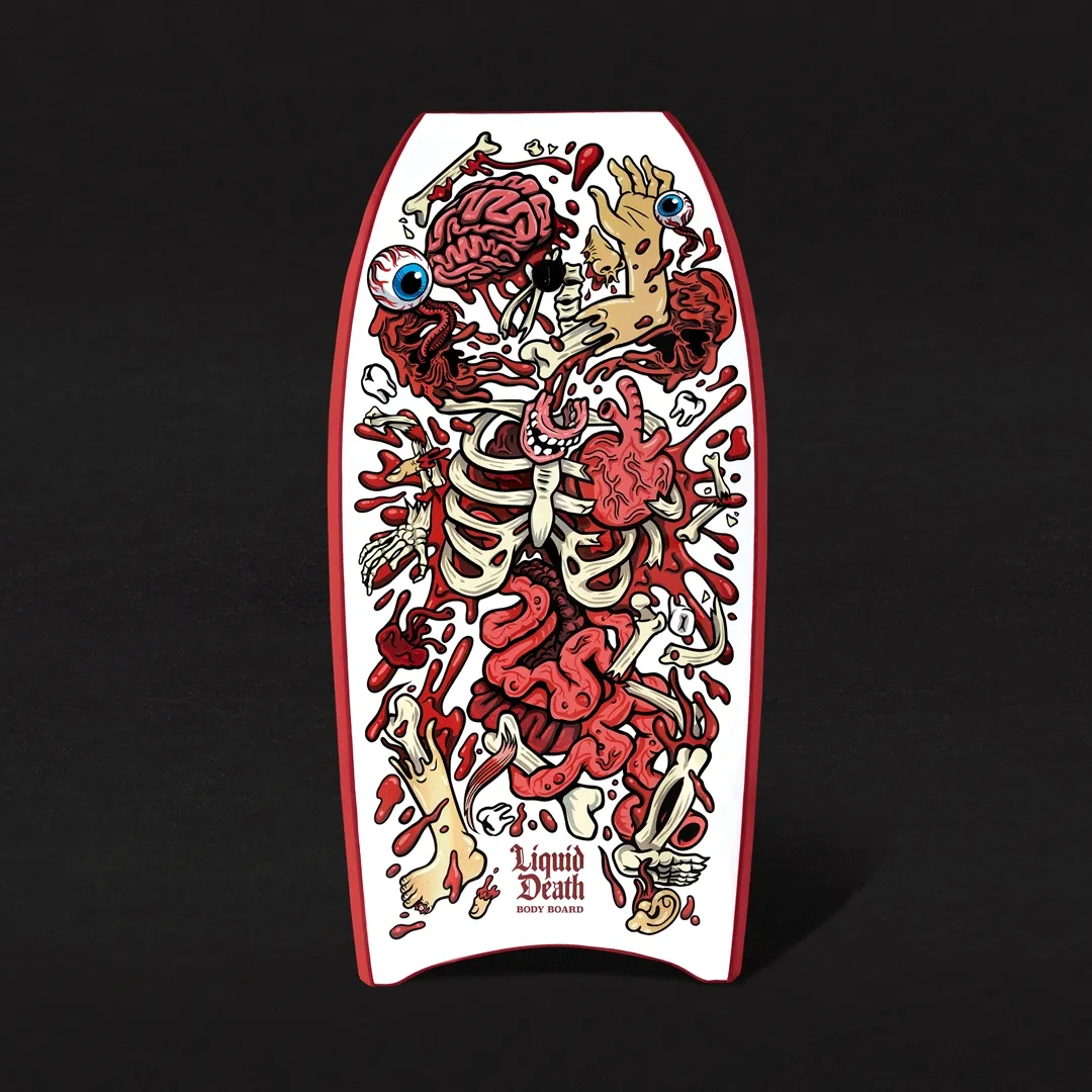 The Liquid Death Body Board