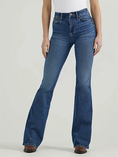 Women's Wrangler Bespoke High Rise Flare Jean