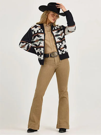Women's Wrangler Retro® Bailey High Rise Colorwash Trouser Jean
