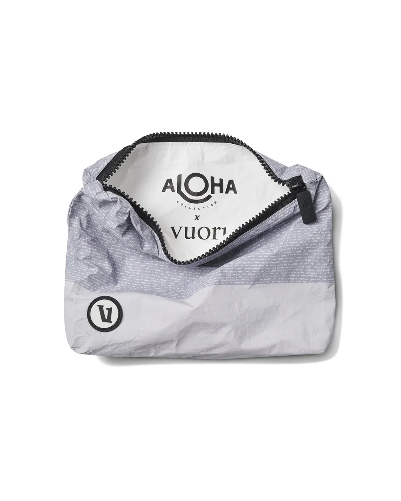 Image of ALOHA-Small Pouch | Pacifica Dashed Lines