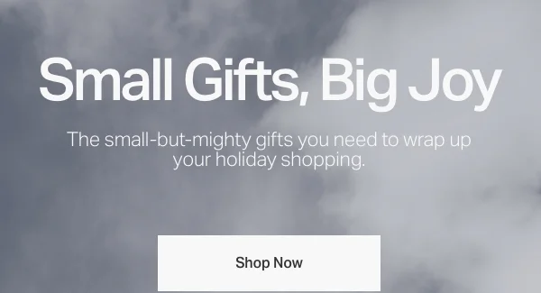 Small Gifts, Big Joy