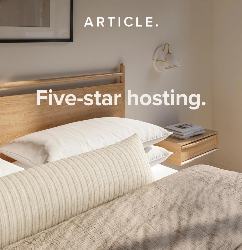 Five-star hosting.