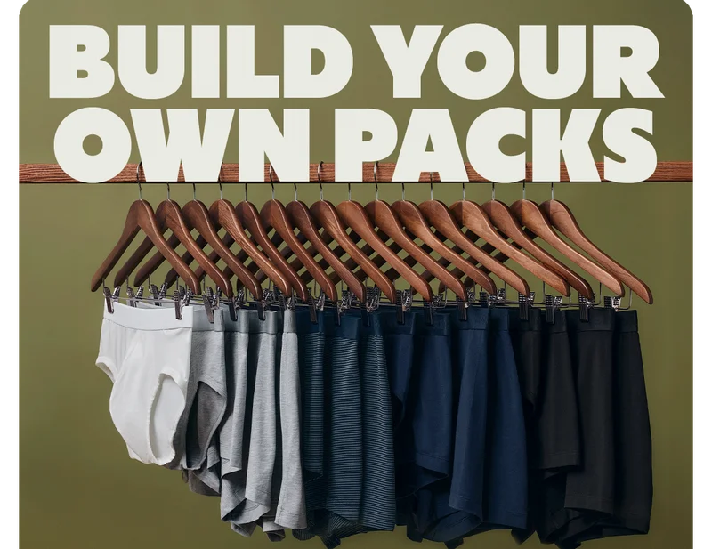 BUILD YOUR OWN PACKS