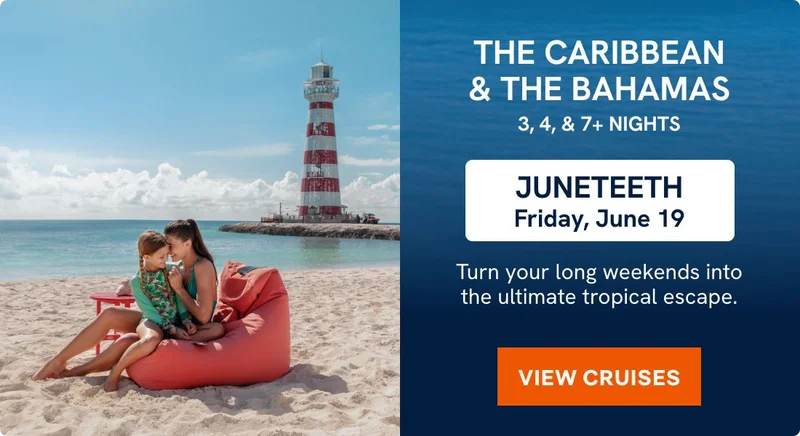 3,4&7 Nights - The Bahamas or The Caribbean - View Cruises