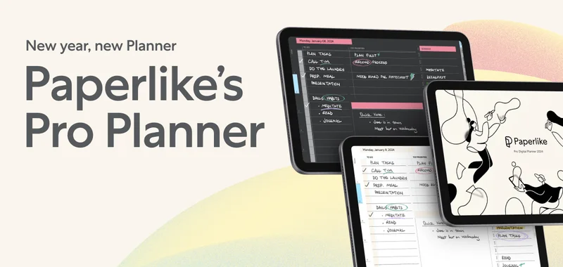 New year, new Planner. Paperlike's Pro Planner