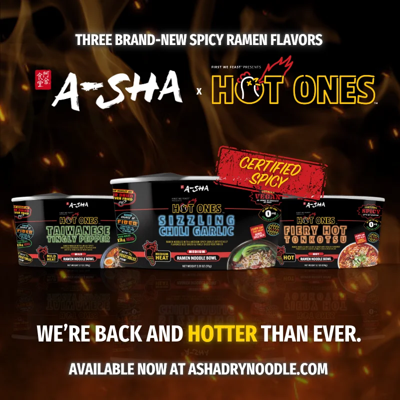 A-Sha x Hot Ones ramen
