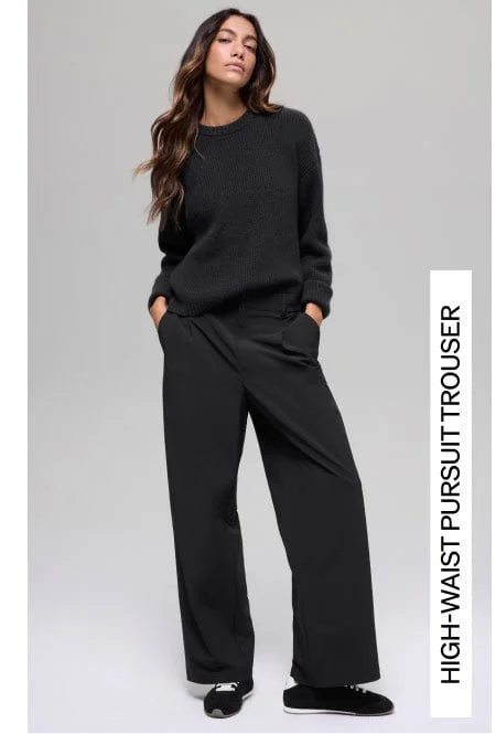 HIGH-WAIST PURSUIT TROUSER
