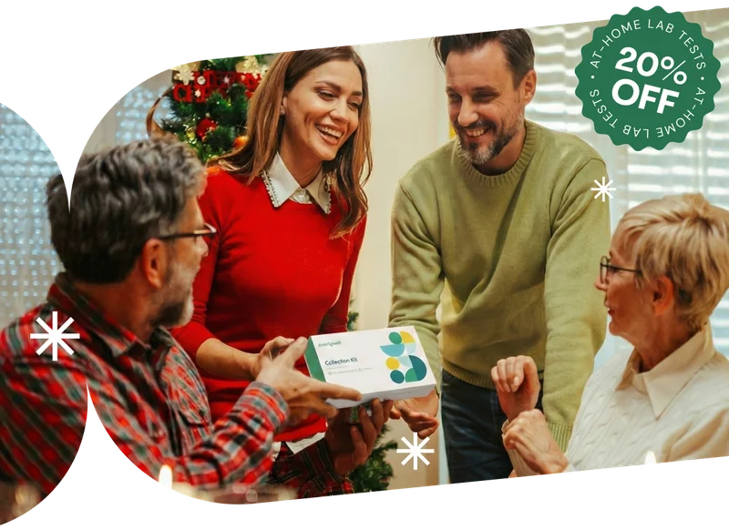 20% OFF at-home lab tests