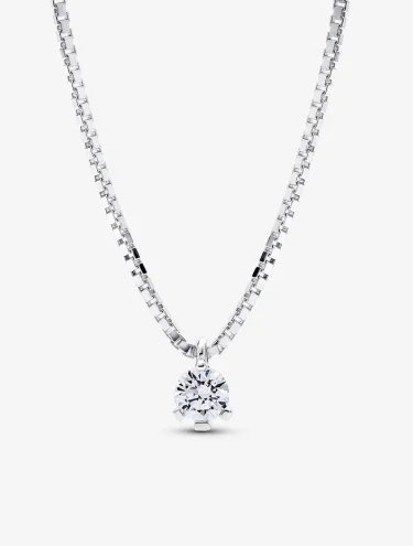 Pandora Nova Lab-grown Diamond Pendant Necklace 0.25 carat tw Sterling Silver