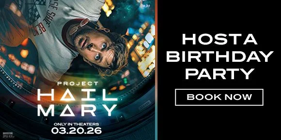 PROJECT HAIL MARY | HOST A BIRTHDAY PARTY | BOOK NOW >