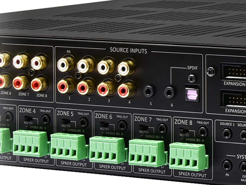 SIX STEREO INPUTS