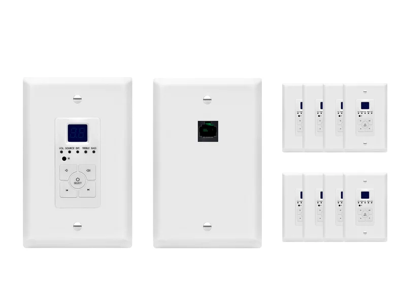 8 KEYPADS INCLUDED
