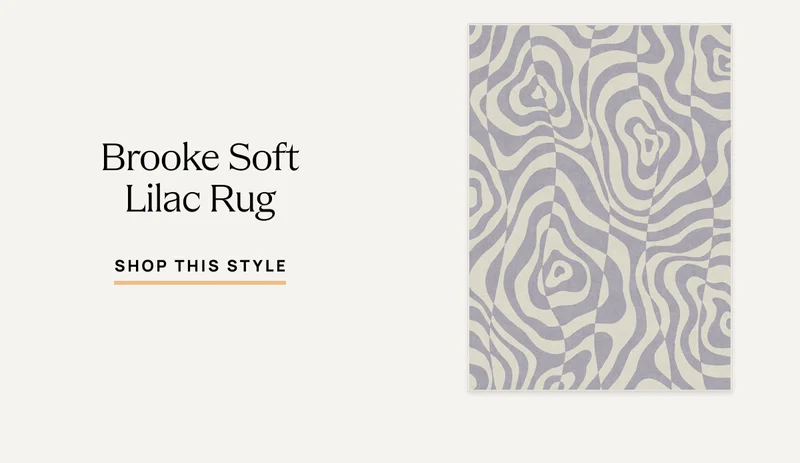 Brooke Soft Lilac Rug