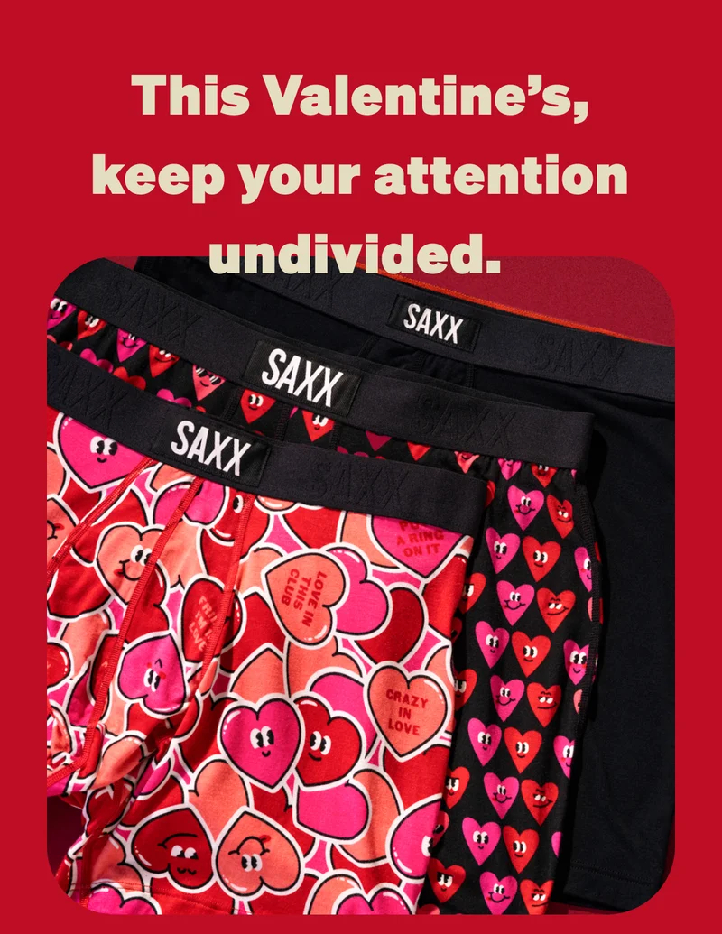 This Valentine’s, keep your attention undivided.