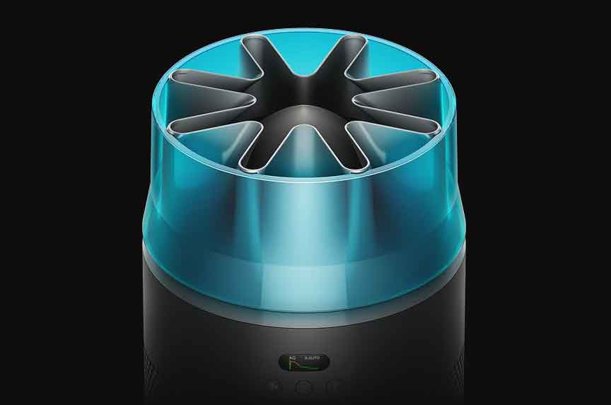The Dyson HushJet Purifier Compact Hush Kit.