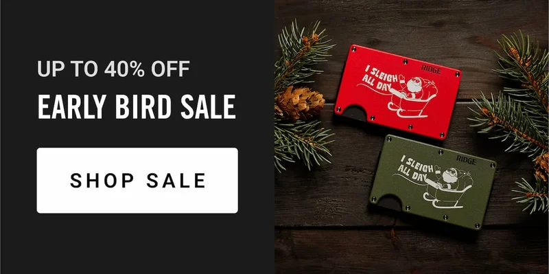 Up to 40% Early Bird Sale