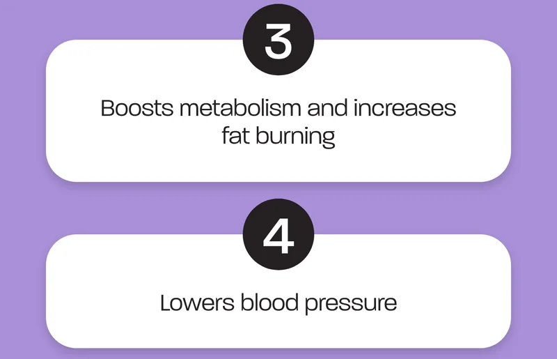 Boosts metabolism
