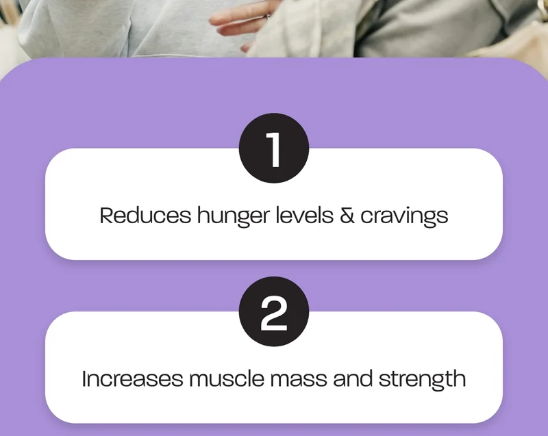 Reduces hunger