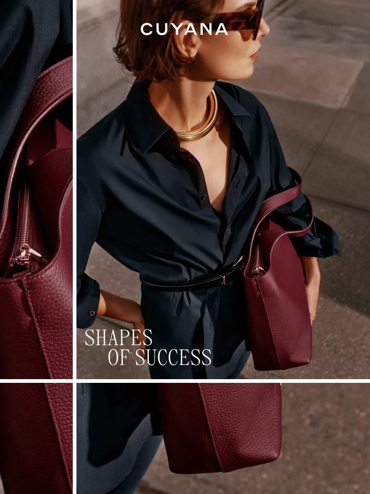Shapes of Success  System Zipper Tote