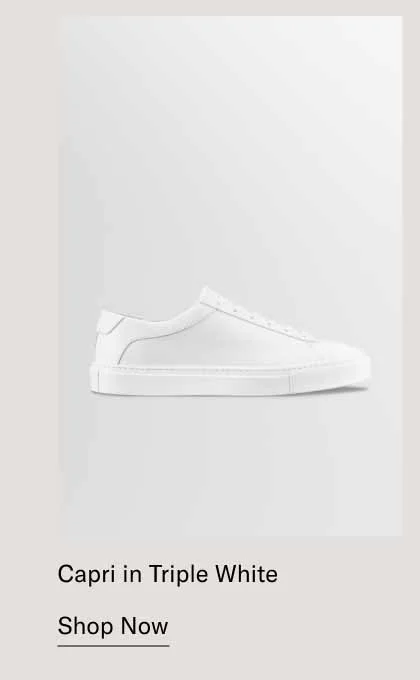Capri in Triple White-Shop Now