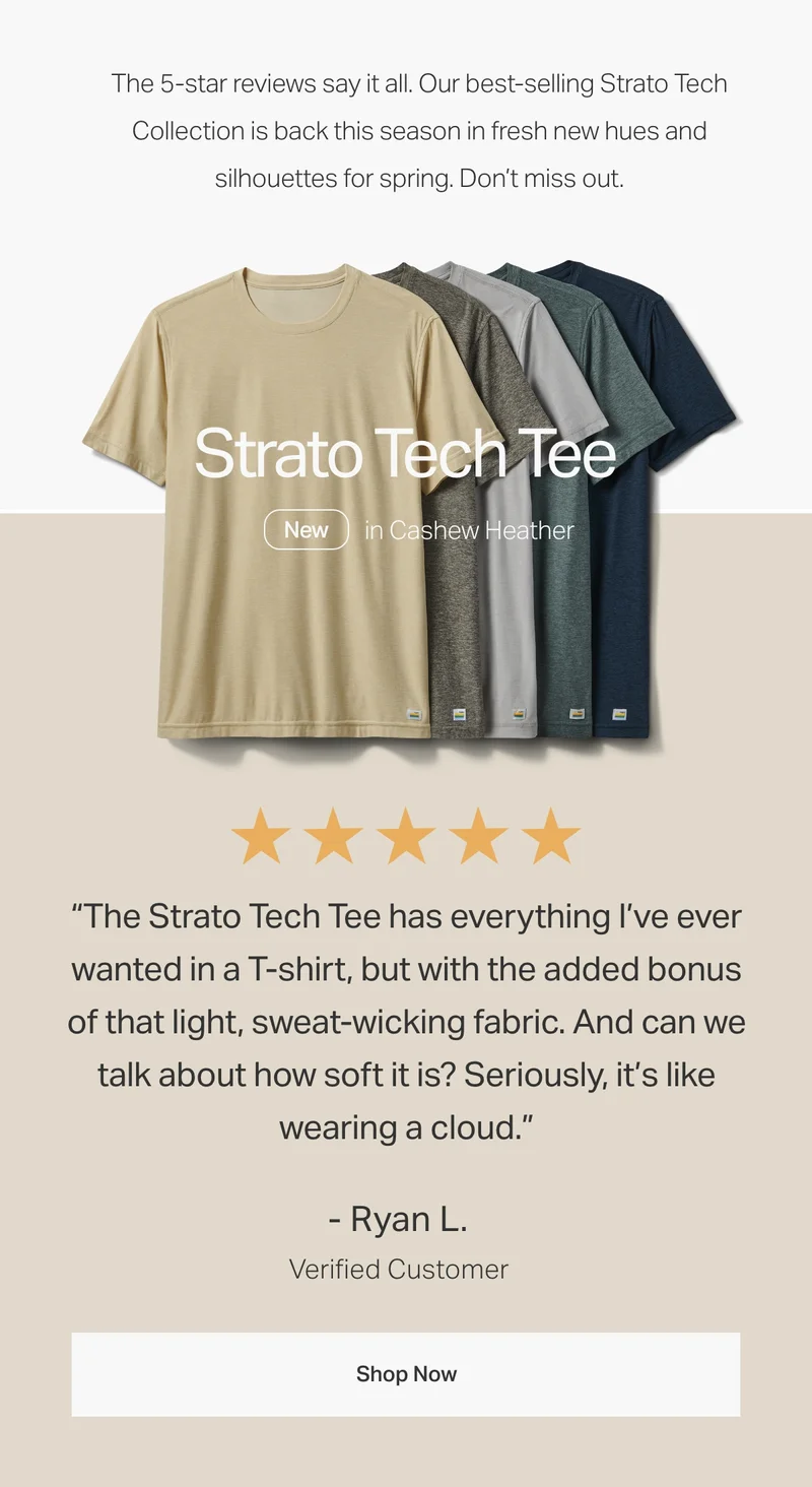Strato Tech Tee