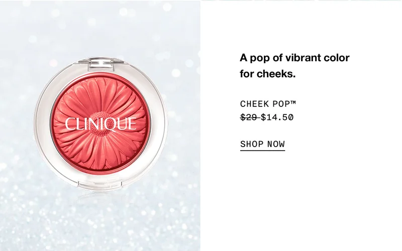 A pop of vibrant color for cheeks. | CHEEK POP™ $14.50 | SHOP NOW