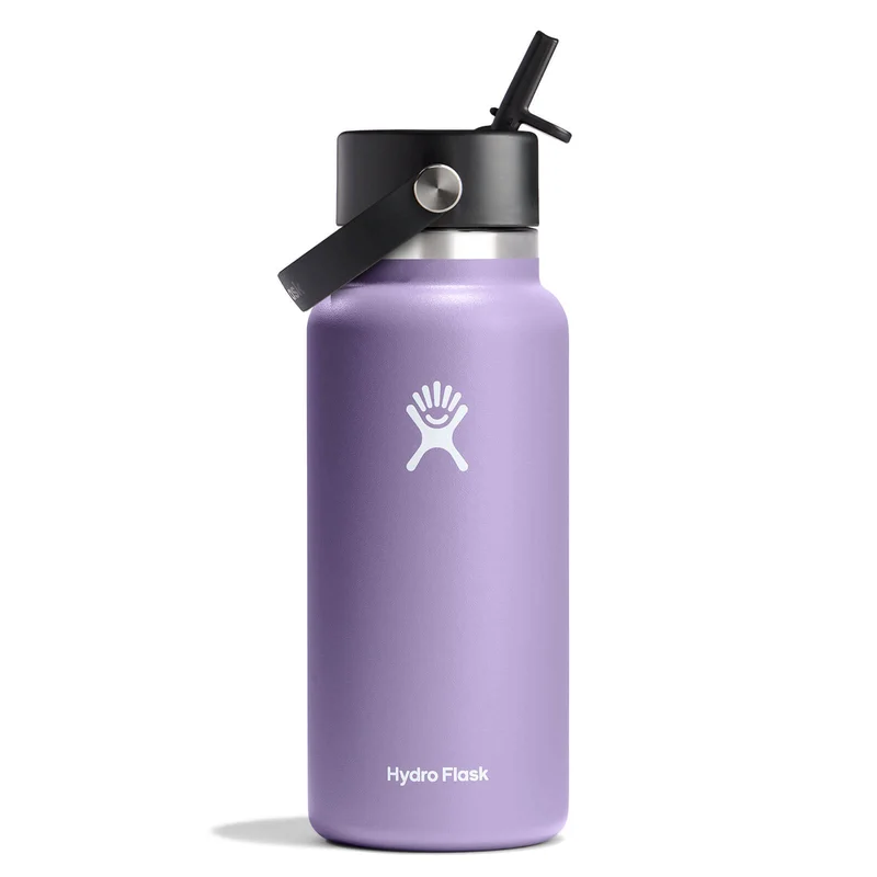 Image of 32 oz Wide Mouth with Flex Straw Cap - Moonshadow