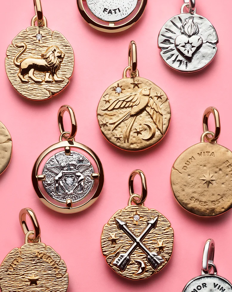 A selection of charms from the new Pandora Talisman collection