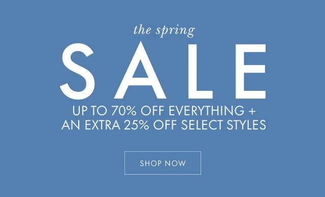 the spring sale